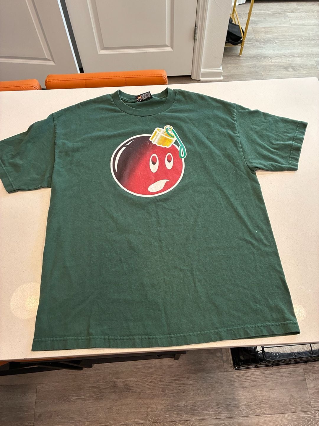 The Hundreds Adam Bomb Graphic T-Shirt XL Green 2