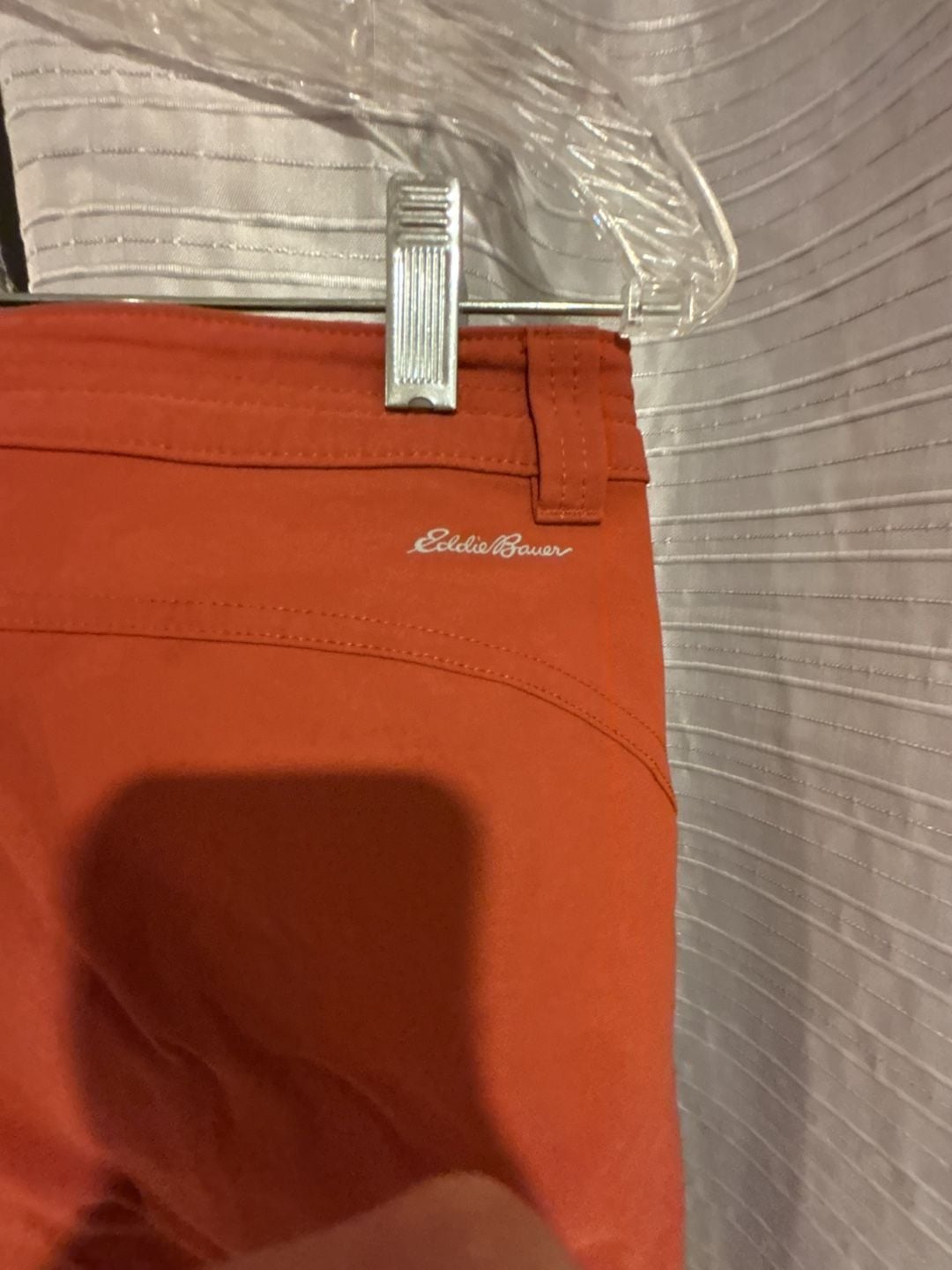 Eddie Bauer First Ascent Guide Pro Pants Size 4 Rust Orange Hiking Technical 7