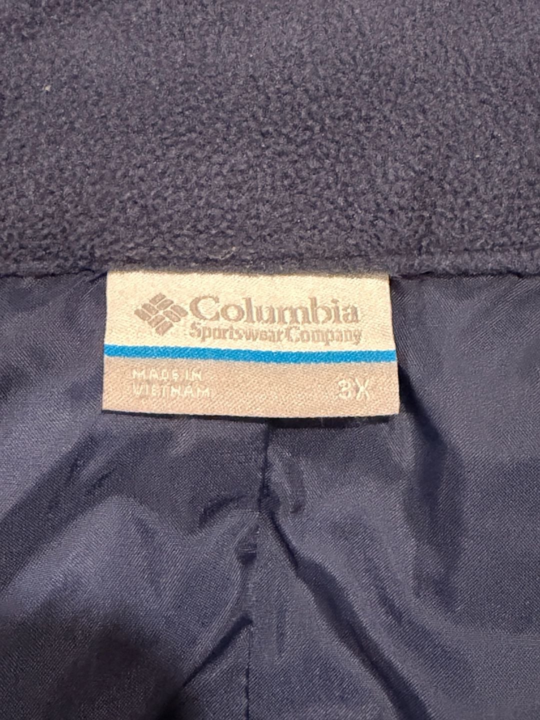 Columbia Mix It Around Vest III Size 3X Blue Insulated Puffer 3