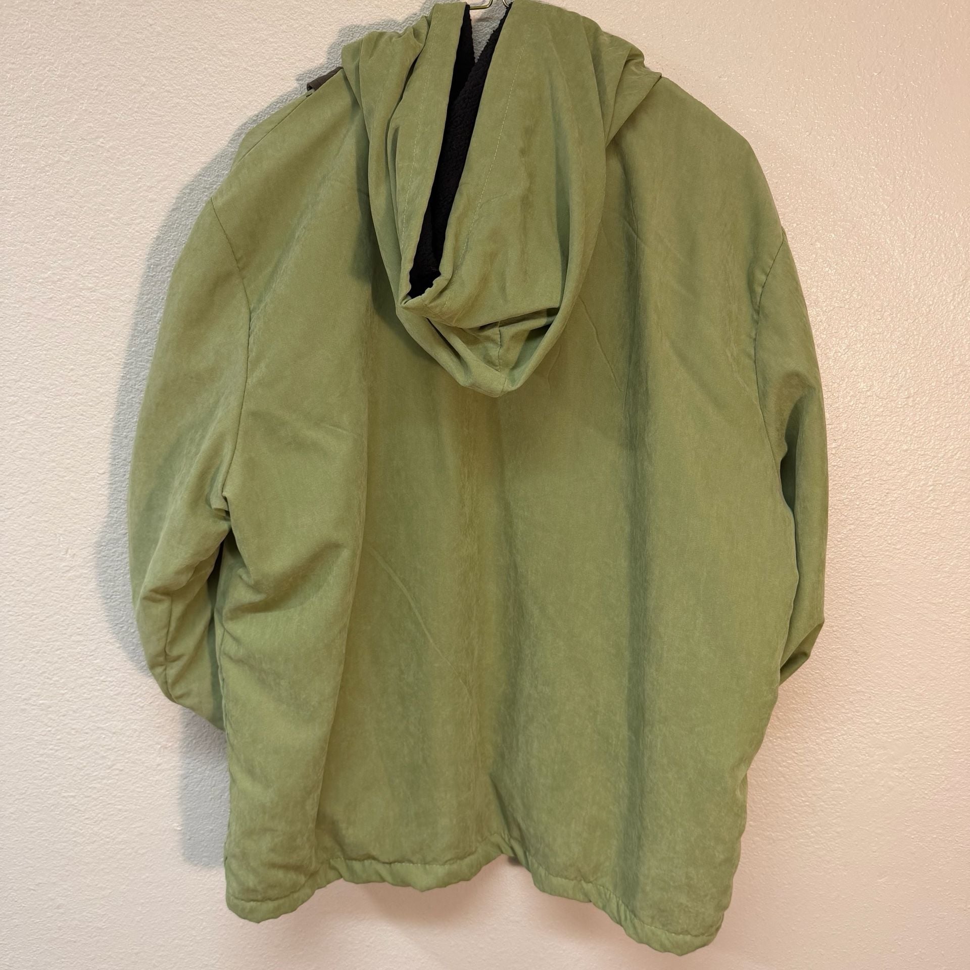 Ford Bronco Racing Jacket Sage Green Ricky Humphreys Size L 7