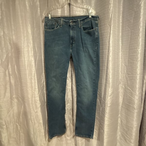 Levi's 514 Straight Jeans Size 36x34 Blue Denim