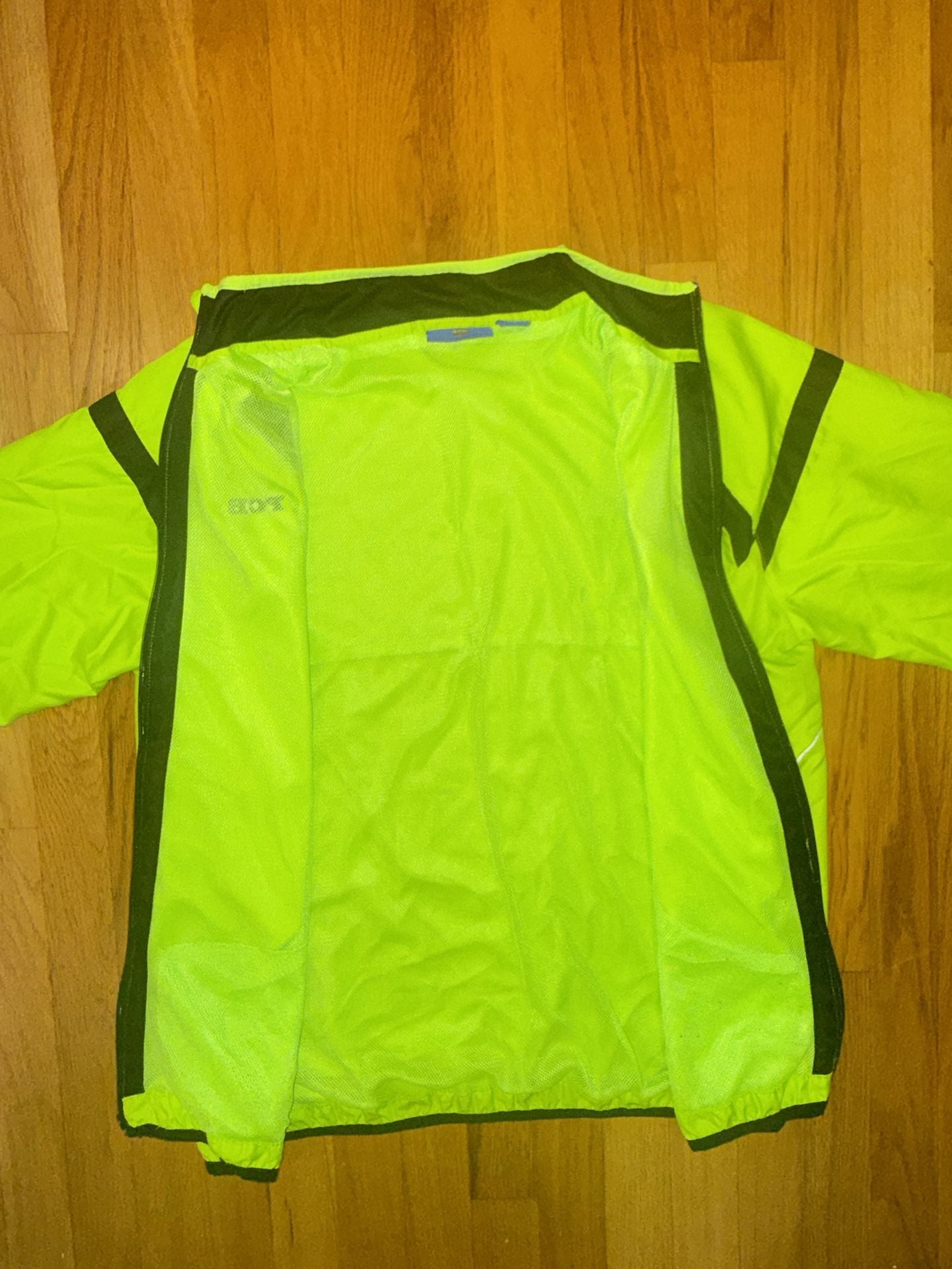 FCB Barcelona Football Soccer SIZE: M Neon Track Full Zip Men’s Jacket 7