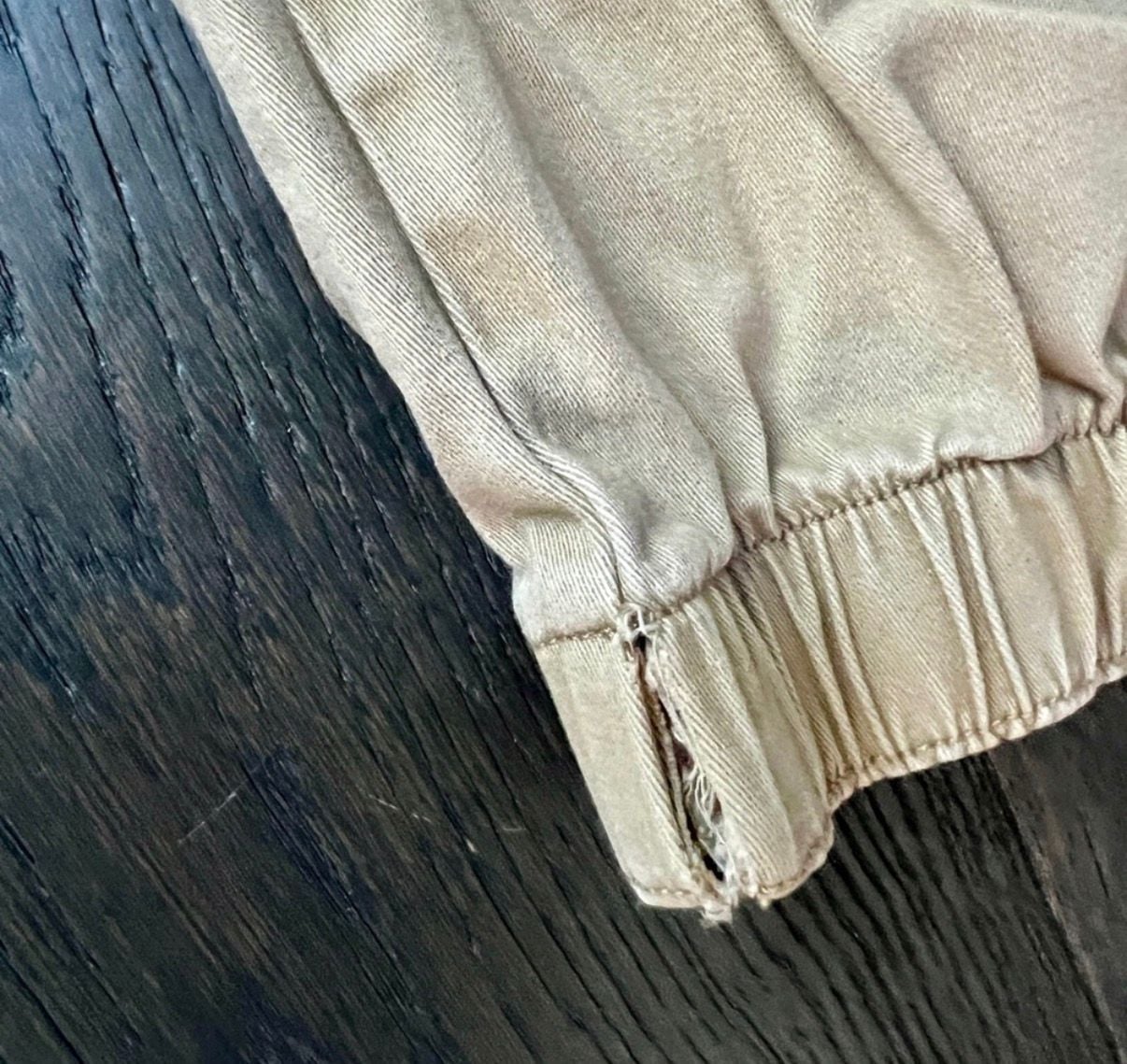 Caliville Chino Joggers Size M Khaki Drawstring Pants 5
