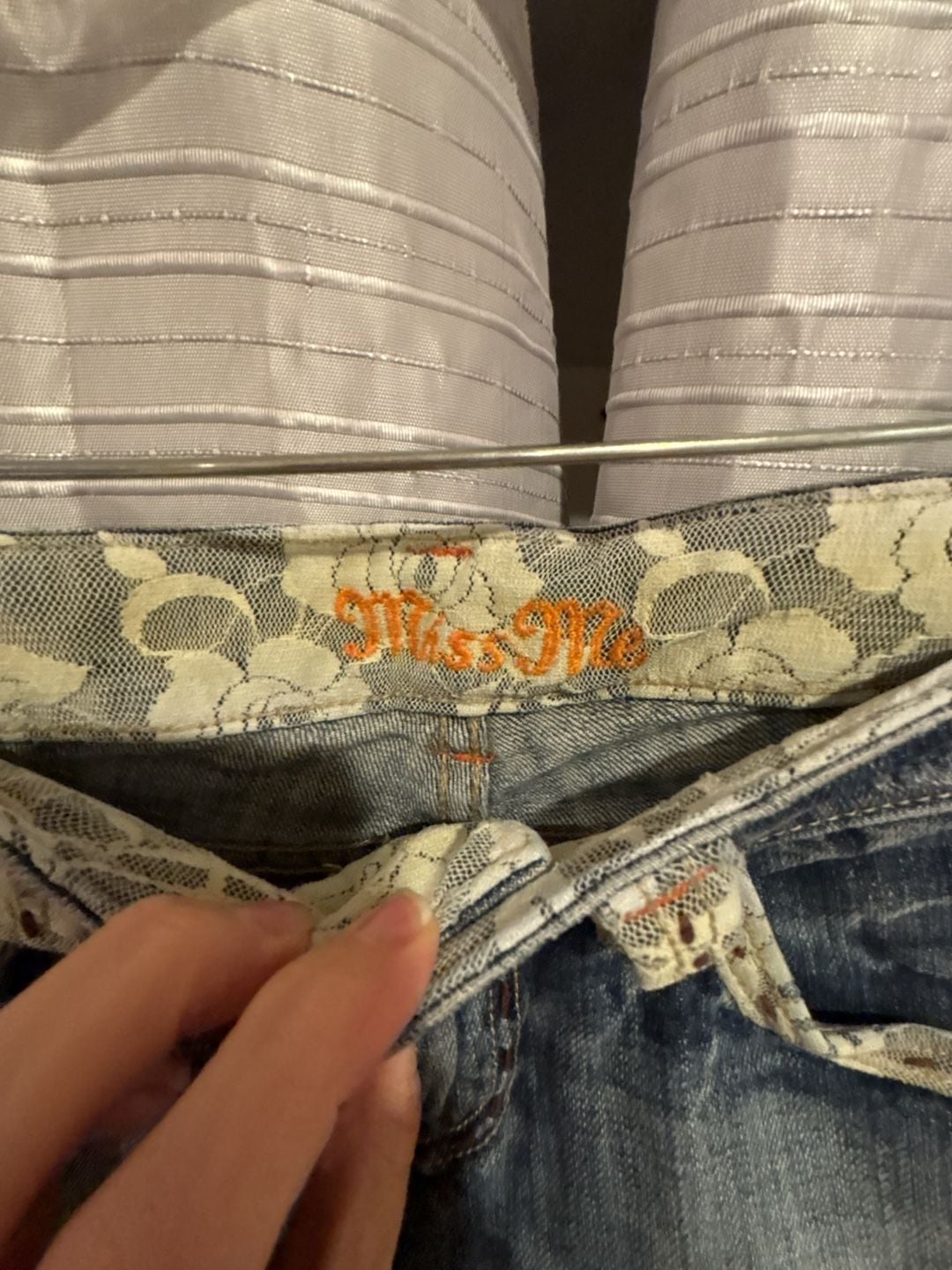 Miss Me Signature Bootcut Jeans Embellished Denim Blue 5