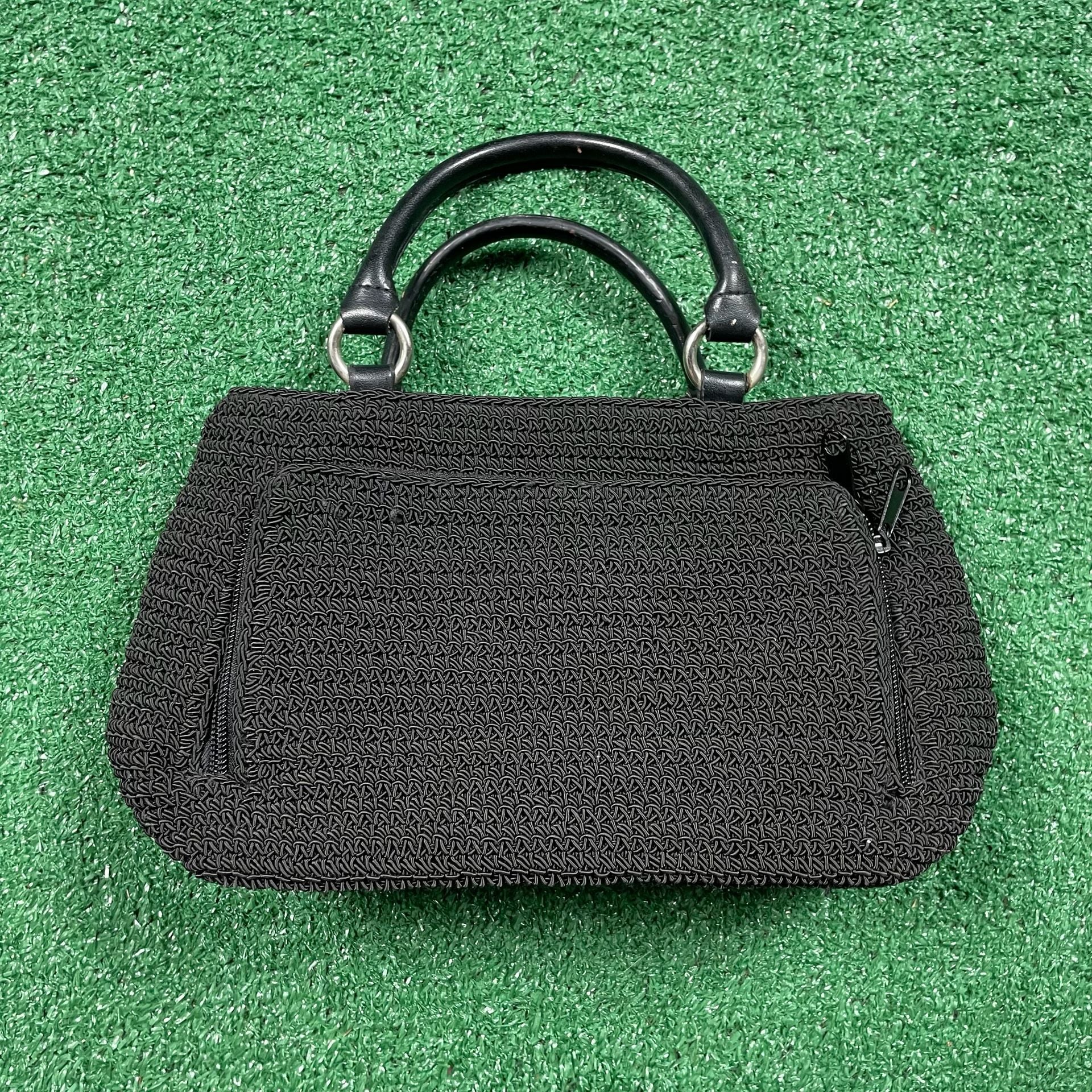 Rosetti Black Crochet Handbag 3