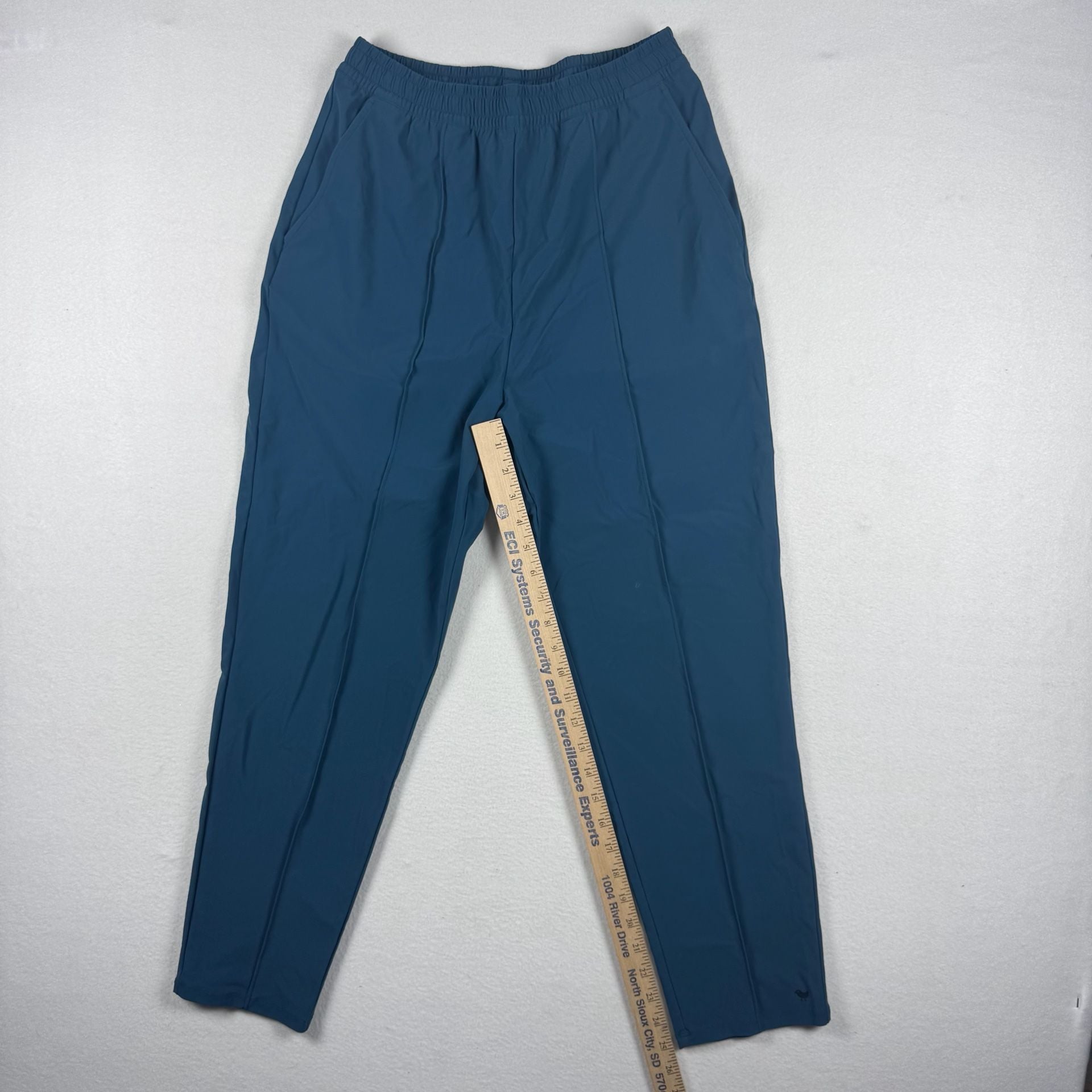 Bad Birdie Women's Players Pant Blue Reflecting Pond Golf Pants NWOT 7