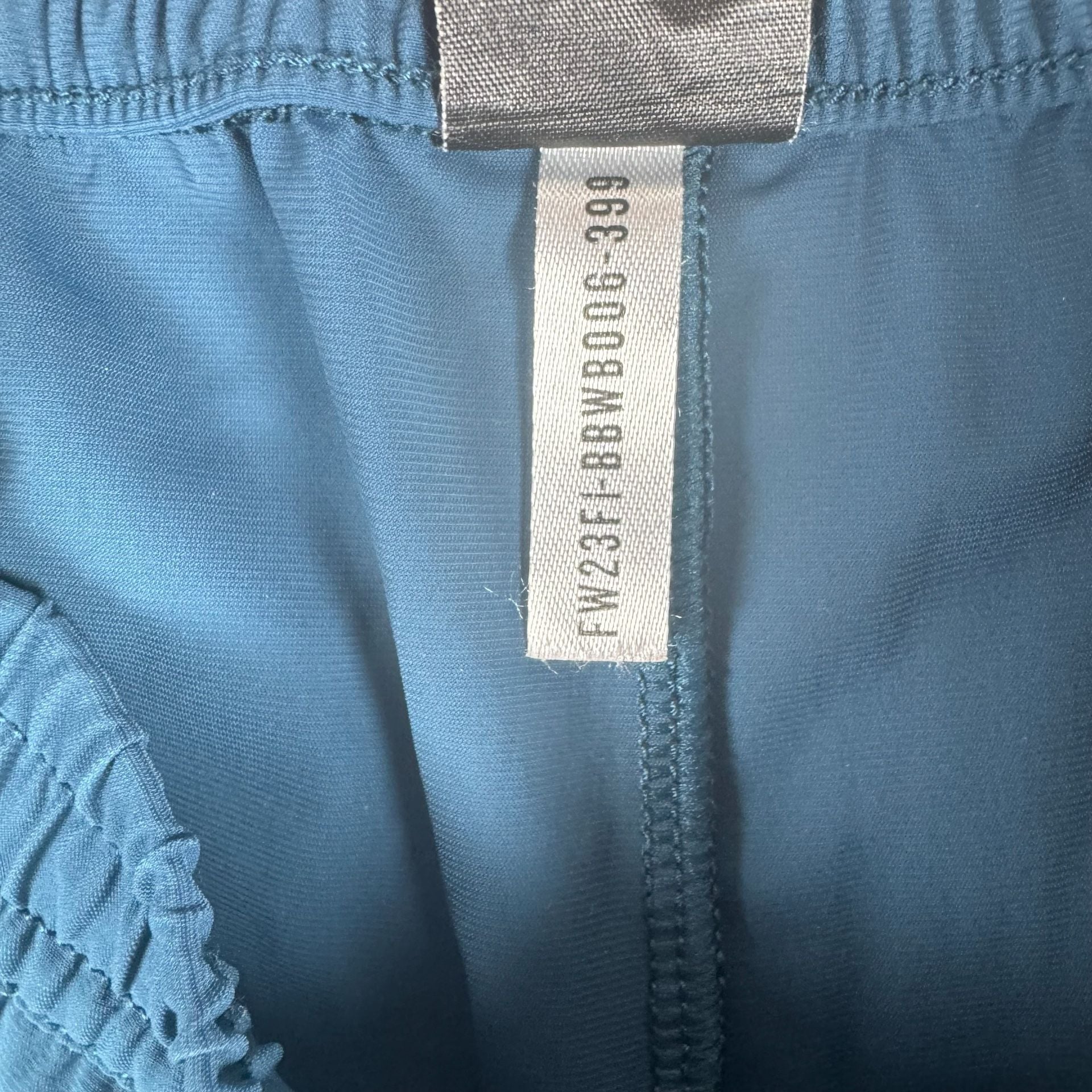 Bad Birdie Women's Players Pant Blue Reflecting Pond Golf Pants NWOT 9