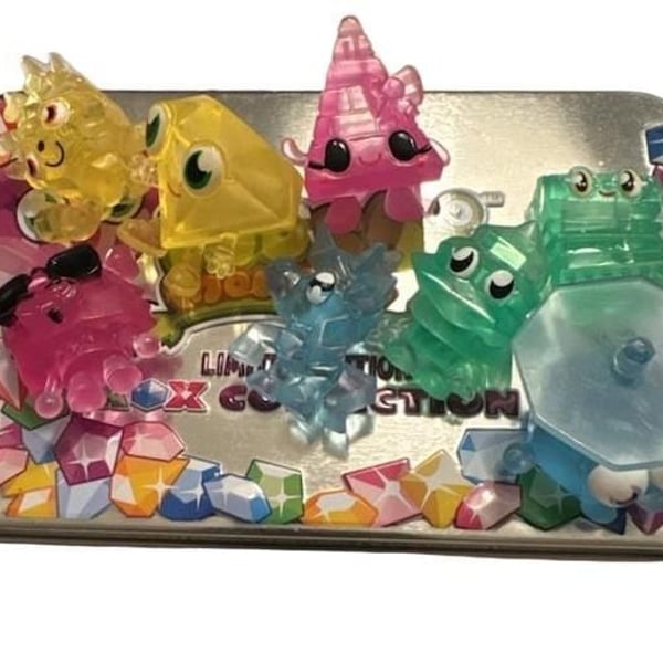 Moshi Monsters Rox Collection Limited Edition Tin And Figures
