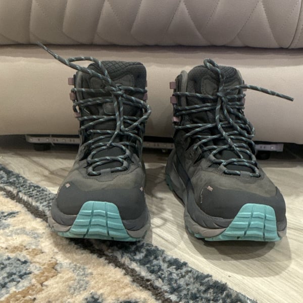 Hoka One One Anacapa Mid Gore-Tex Hiking Boots Gray Blue