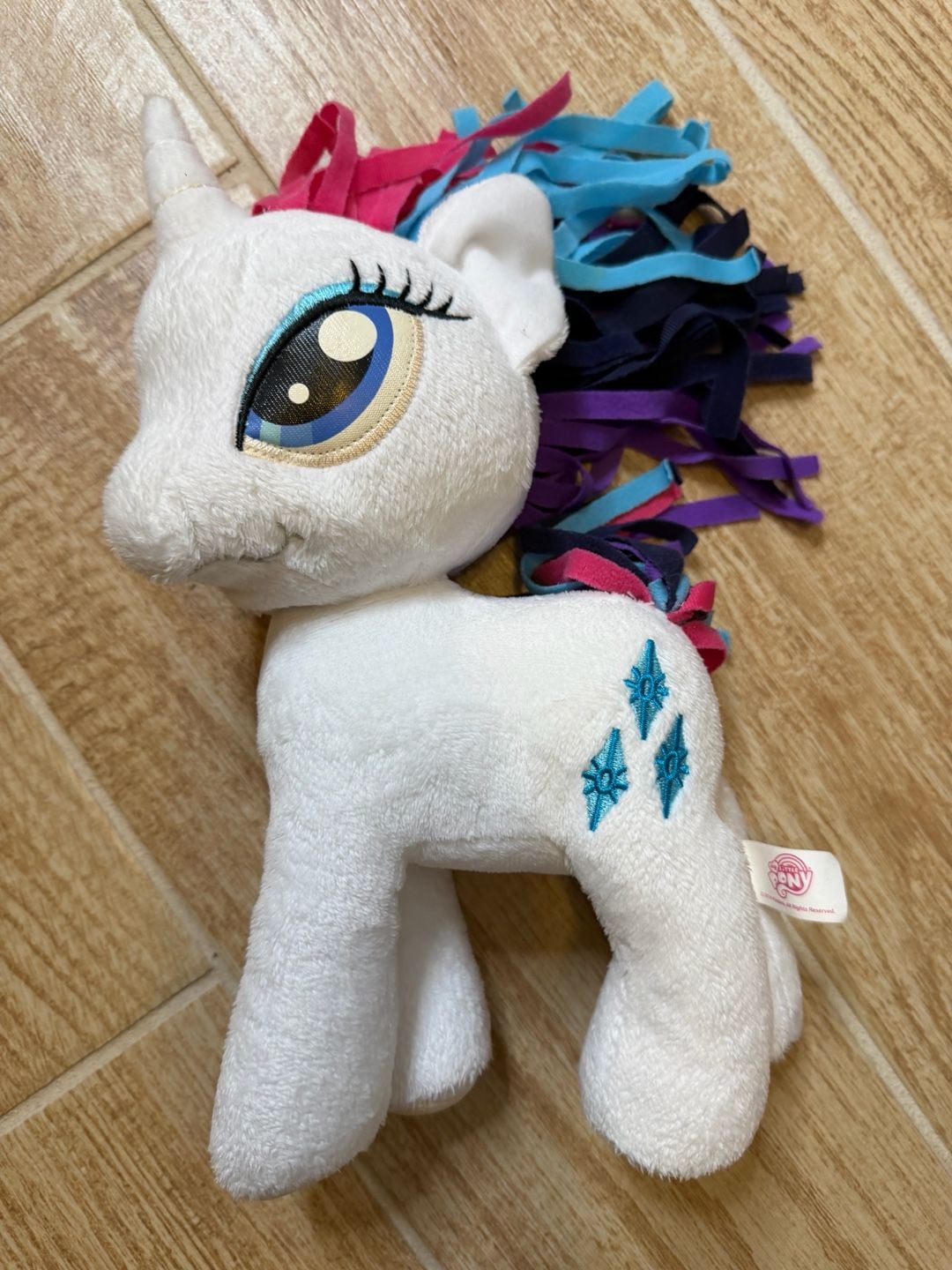 2014 My Little Pony Rainbow Dash Rarity Plush Lot Hasbro Northwest MLP FIM Rare 2