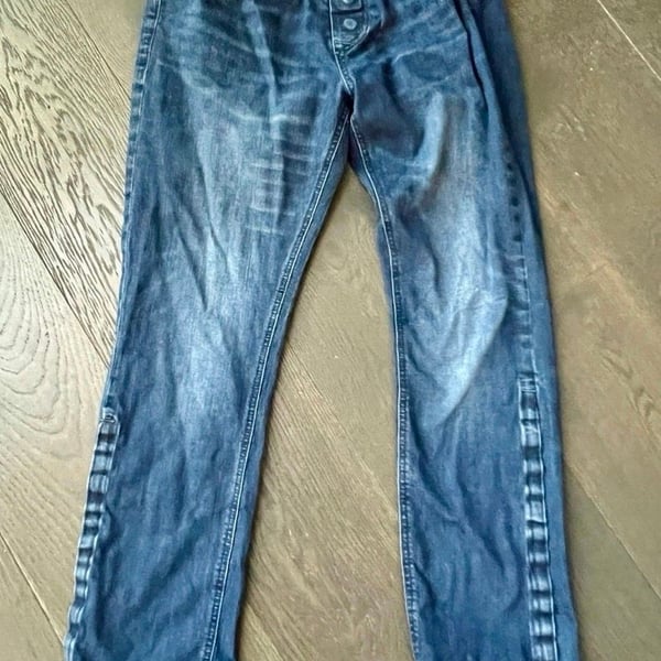 Seven7 Able Slim Straight Jeans Size W32 L30 Blue Denim adaptive
