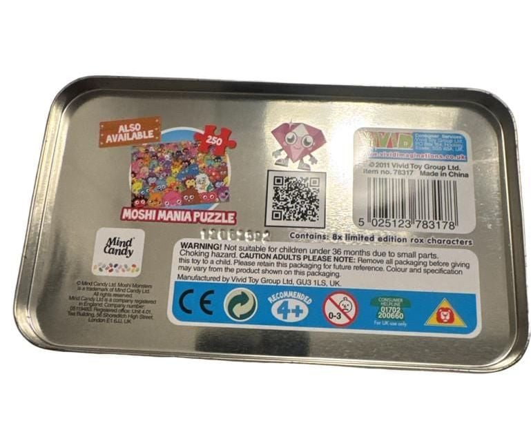 Moshi Monsters Rox Collection Limited Edition Tin And Figures 8