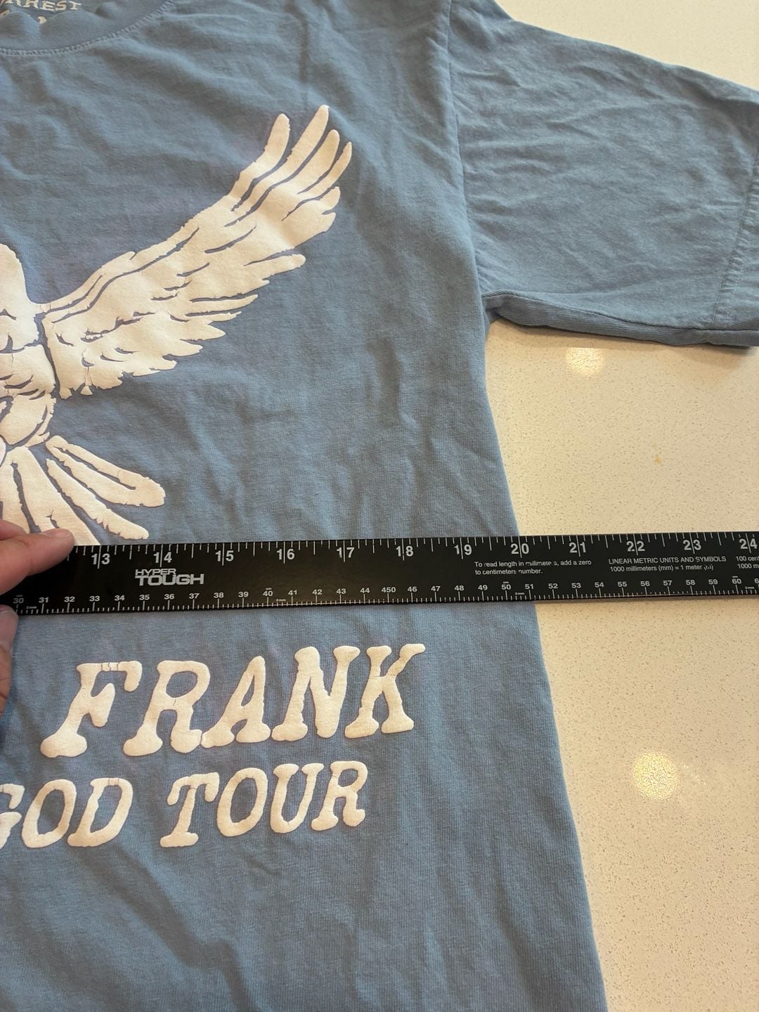 Forrest Frank Child Of God Tour 2025 T-Shirt Size Medium Blue 8