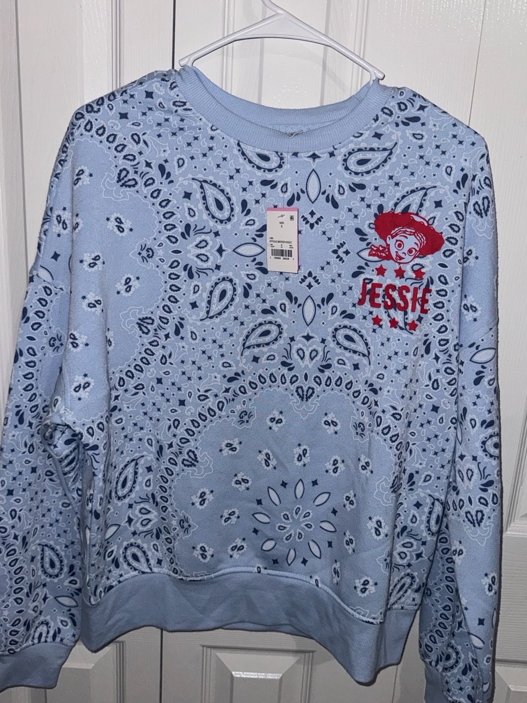 Women’s Disney Pixar Toy Story Jessie Bandana Sweatshirt S 1