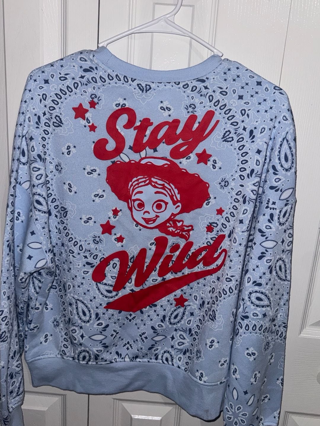 Women’s Disney Pixar Toy Story Jessie Bandana Sweatshirt S 3