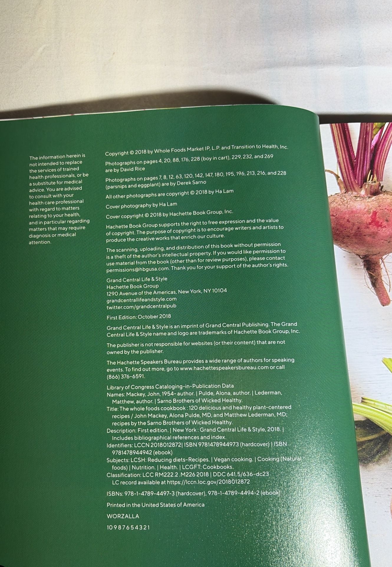 Whole Foods Market The Whole Foods Cookbook 120 Delicious & Healthy Recipes 9