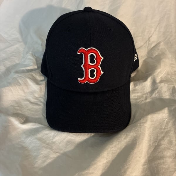 New Era Boston Red Sox 59FIFTY Size 7 1/4 Navy Fitted Cap