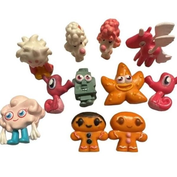 Moshi Monsters Moshlings Figures Lot Of 10 Assorted Collectibles