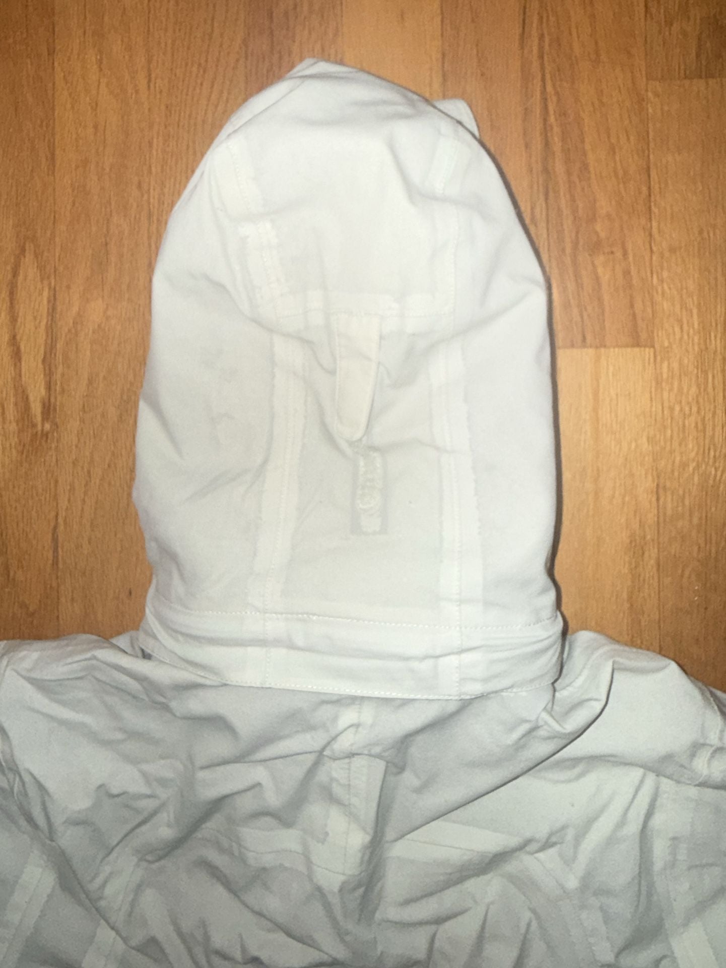 Marmot Jacket Womens Small White Hooded Full Zip Rain Windbreaker Hike 7