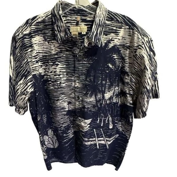 The Territory Ahead Shirt Size M Blue Beach Vacation