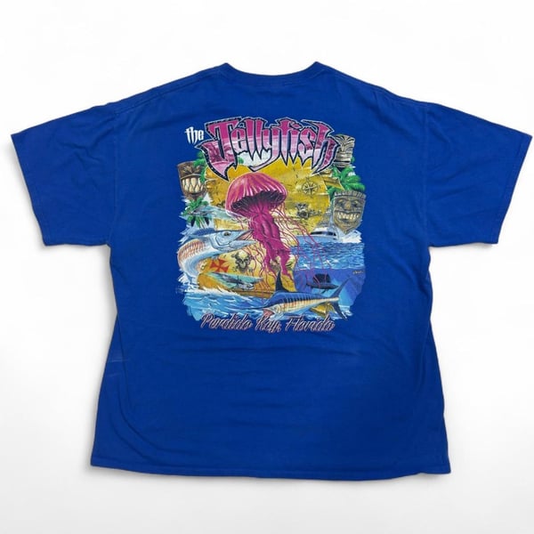 Gildan The Jellyfish T-Shirt XL Blue Perdido Key