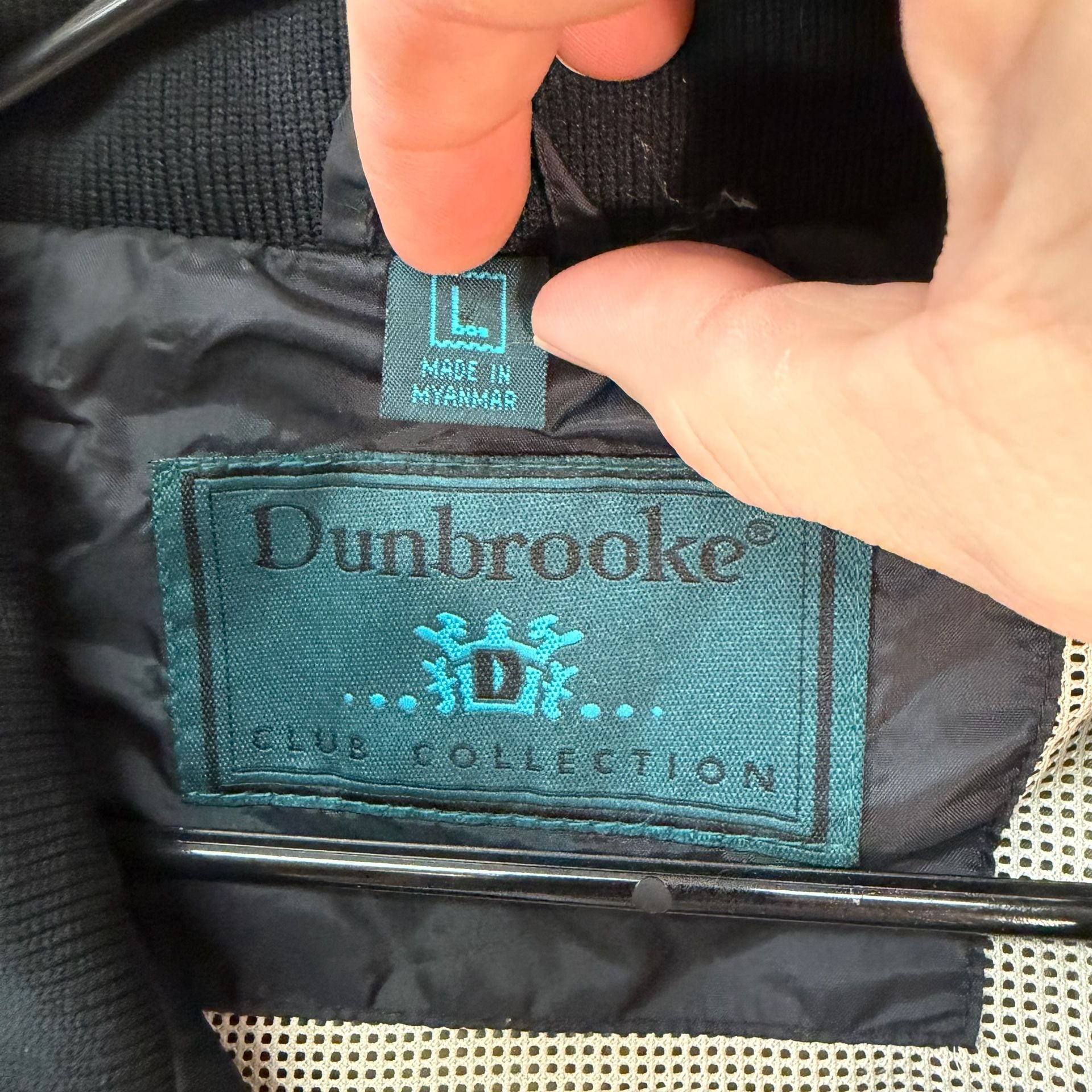 Dunbrooke Freightliner Clubhouse Jacket Size L Bronze Nylon Windbreaker 5