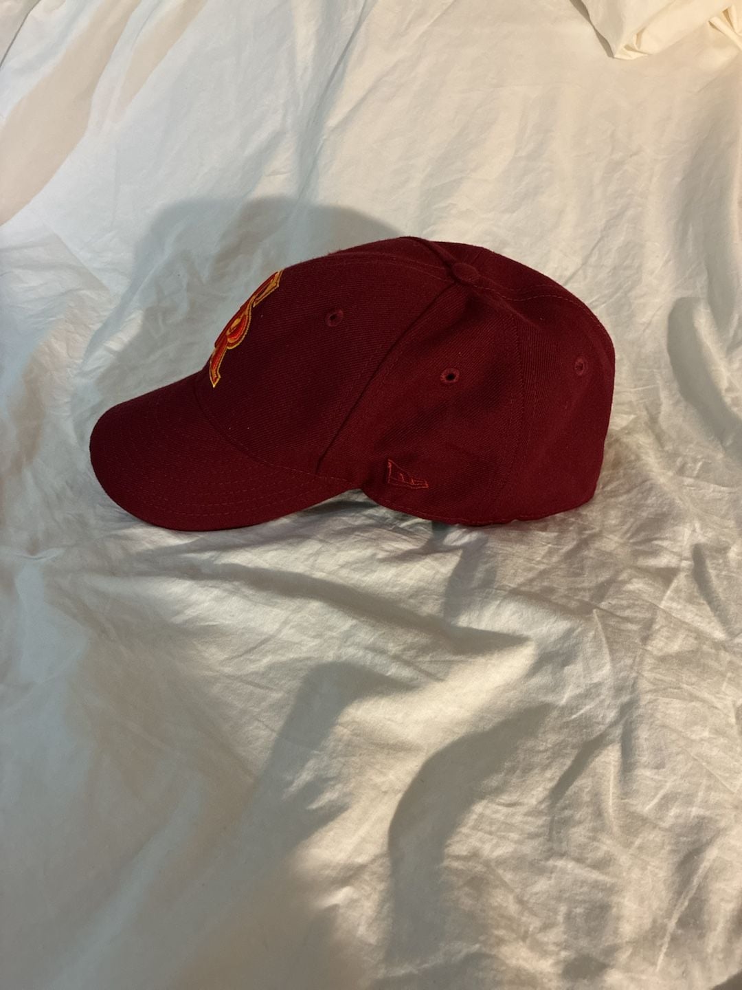 New Era Colorado Rockies 59FIFTY Fitted Hat Size 7 1/4 Badlands Burgundy 3