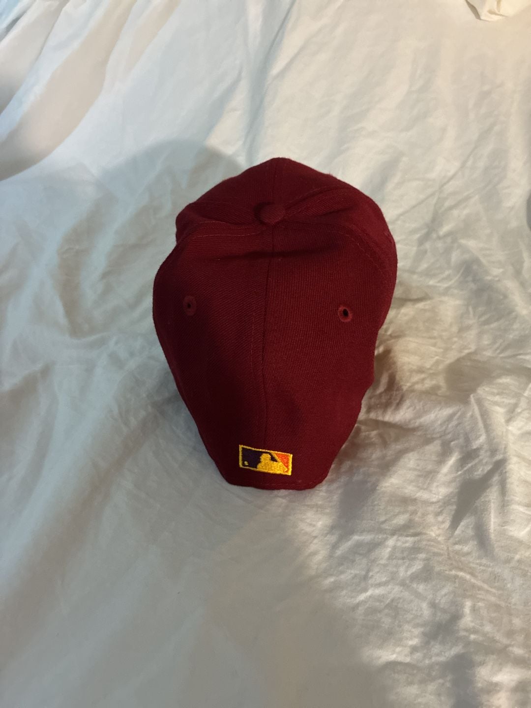 New Era Colorado Rockies 59FIFTY Fitted Hat Size 7 1/4 Badlands Burgundy 4