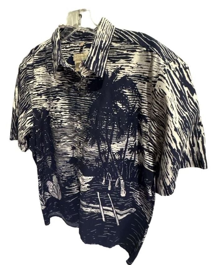 The Territory Ahead Shirt Size M Blue Beach Vacation 4