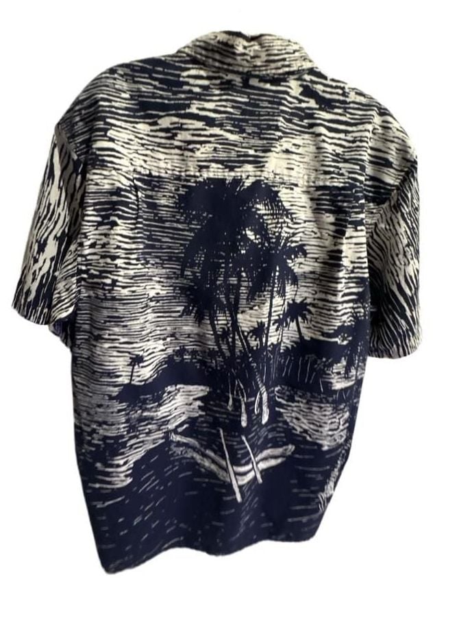 The Territory Ahead Shirt Size M Blue Beach Vacation 7