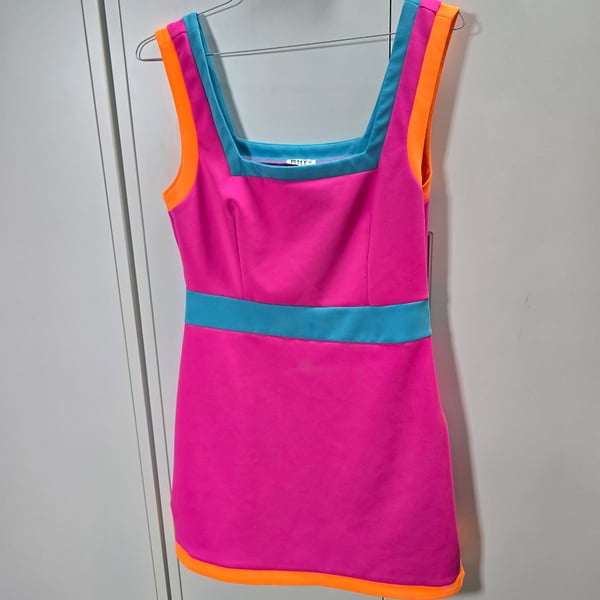 Why Dress Colorblock Mini Dress