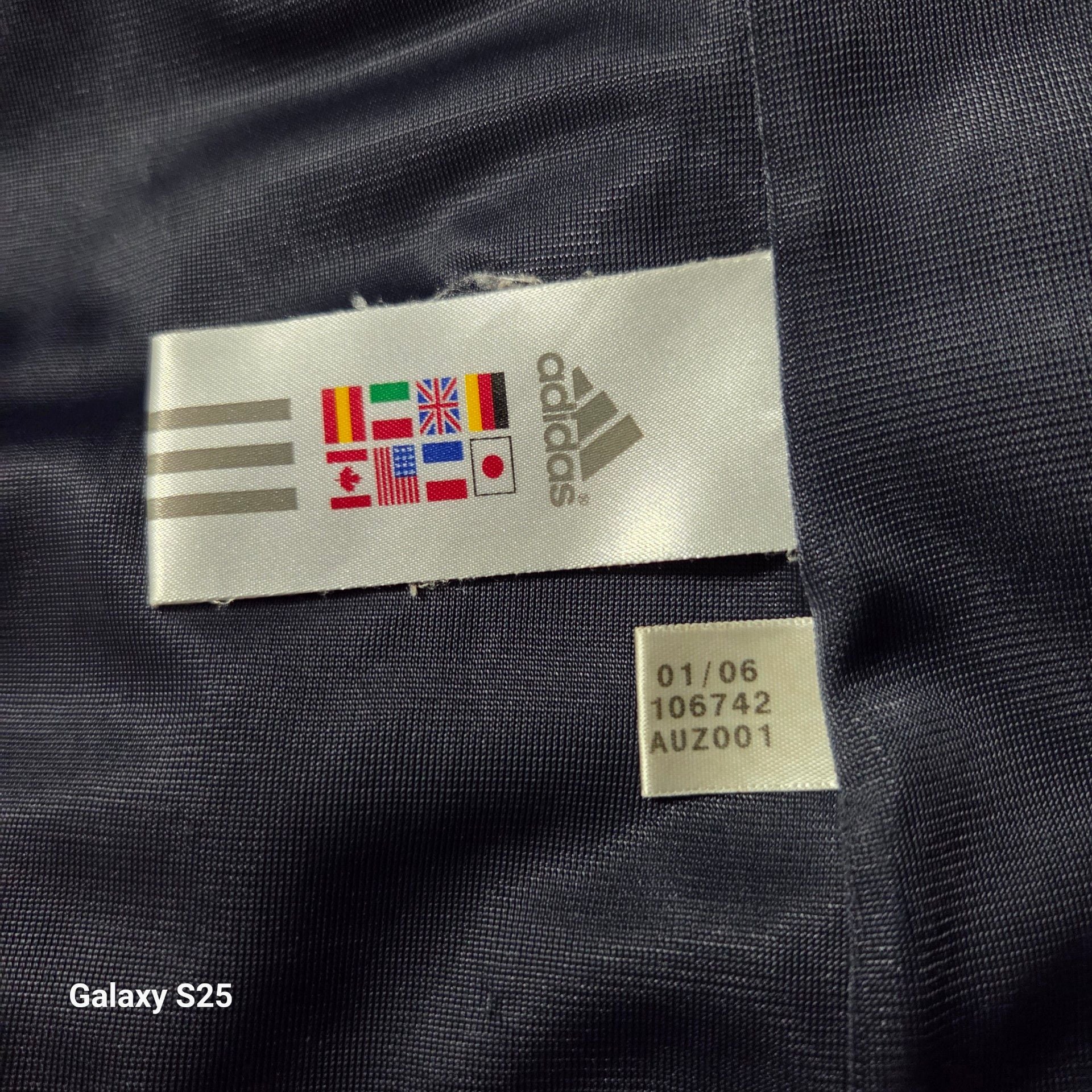 Adidas Track Jacket Size M Grey Pink 3-Stripes Full Zip 6
