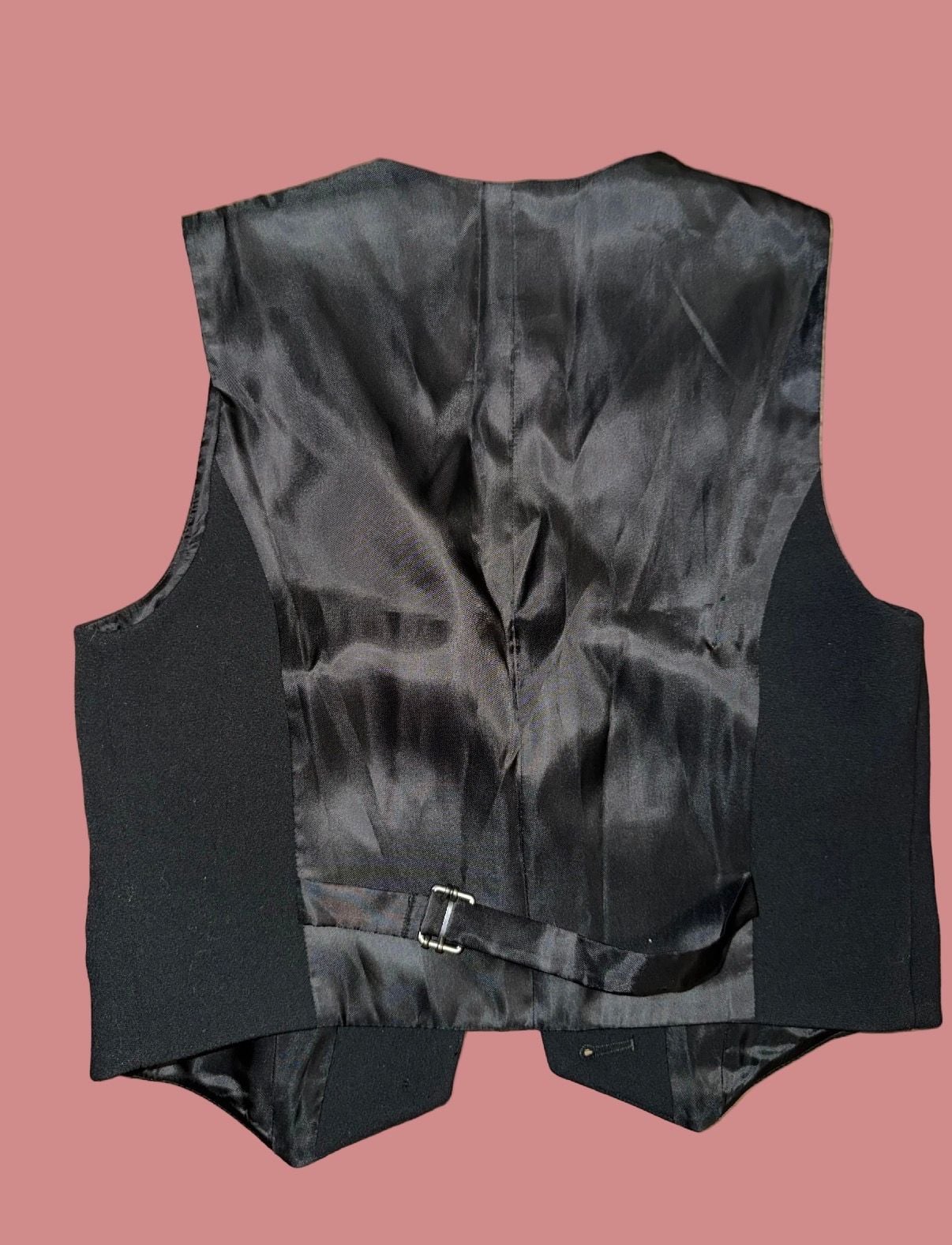 GapStudio Women’s Black Tuxedo Vest NWOT – XS 5