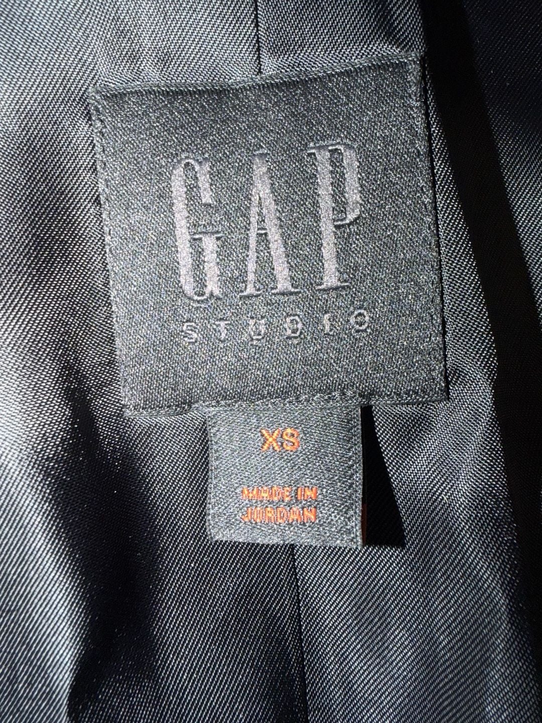 GapStudio Women’s Black Tuxedo Vest NWOT – XS 6