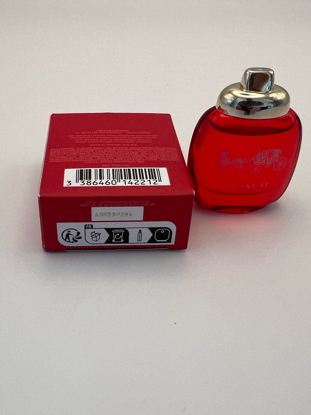 Coach Love Eau De Parfum 0.15 Fl. Oz. Mini Red 7