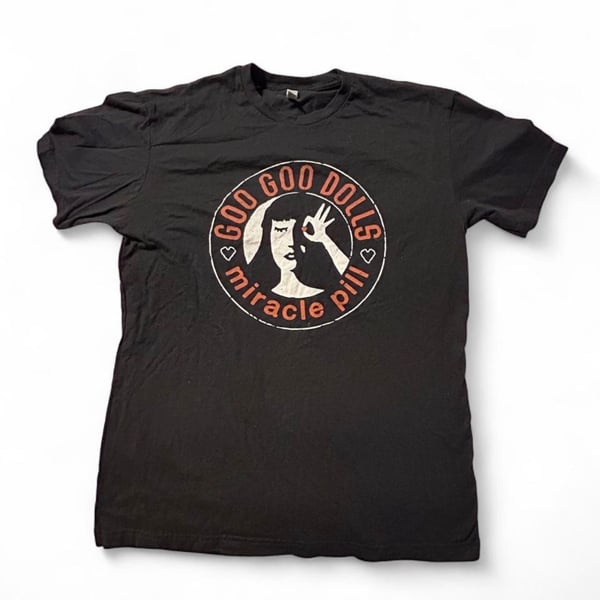 Goo Goo Dolls Winter Tour 2019 Miracle Pill Band T-Shirt Size L