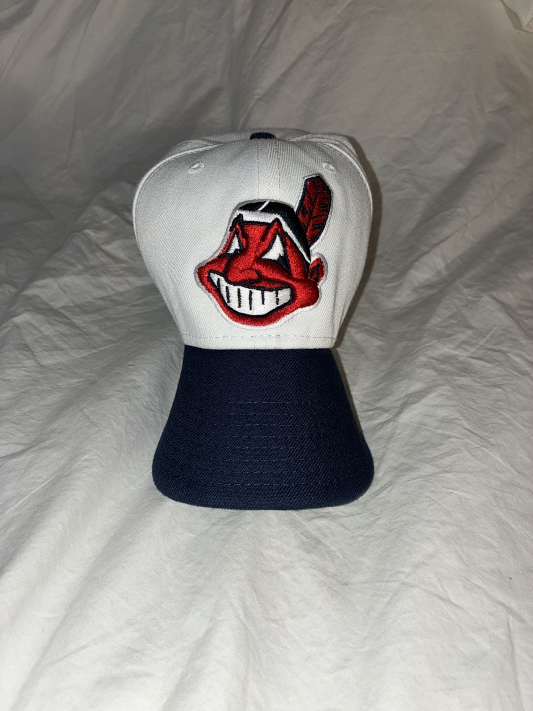 New Era Cleveland Indians 59FIFTY Size 7 1/4 1997 World Series Hat 2
