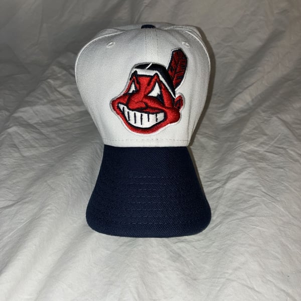 New Era Cleveland Indians 59FIFTY Size 7 1/4 1997 World Series Hat