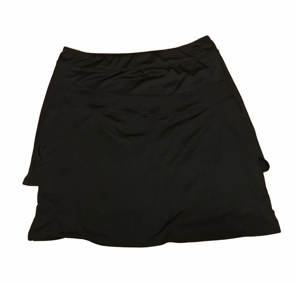 2-Tranquility Skort Size Large Black Athletic Activewear (bundle) 1
