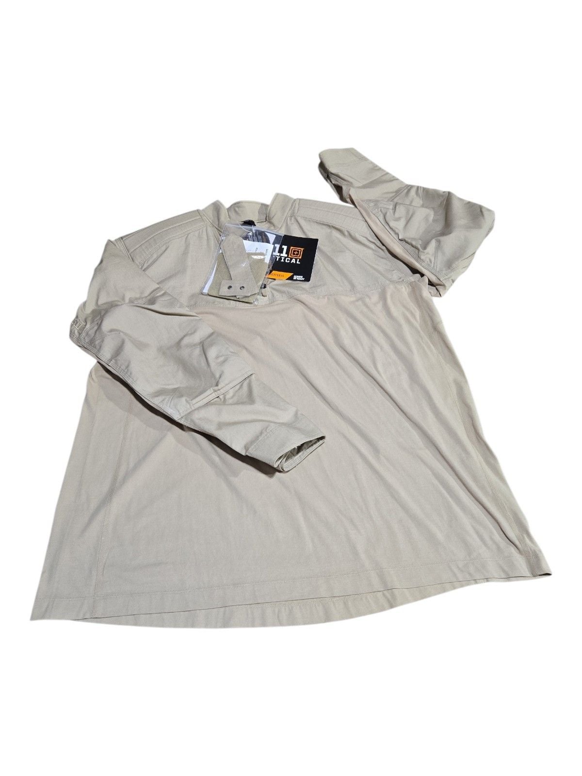 5.11 Tactical XPRT Rapid Shirt Size 2XL TDU Khaki Long Sleeve 7