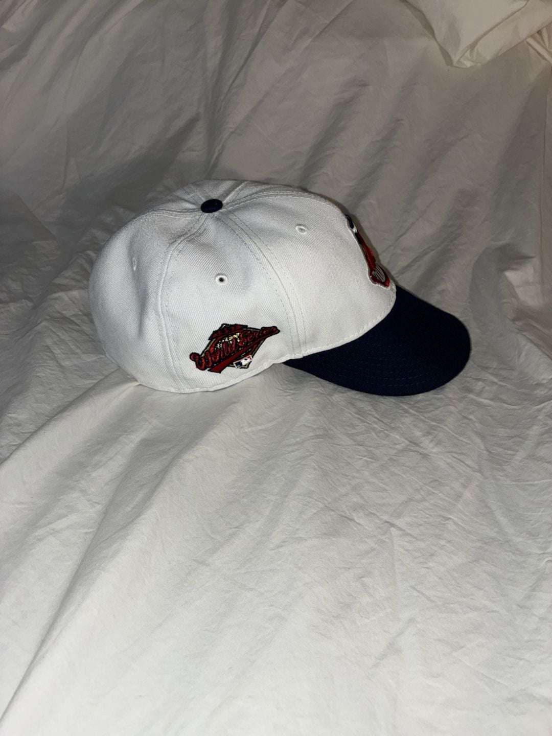 New Era Cleveland Indians 59FIFTY Size 7 1/4 1997 World Series Hat 5