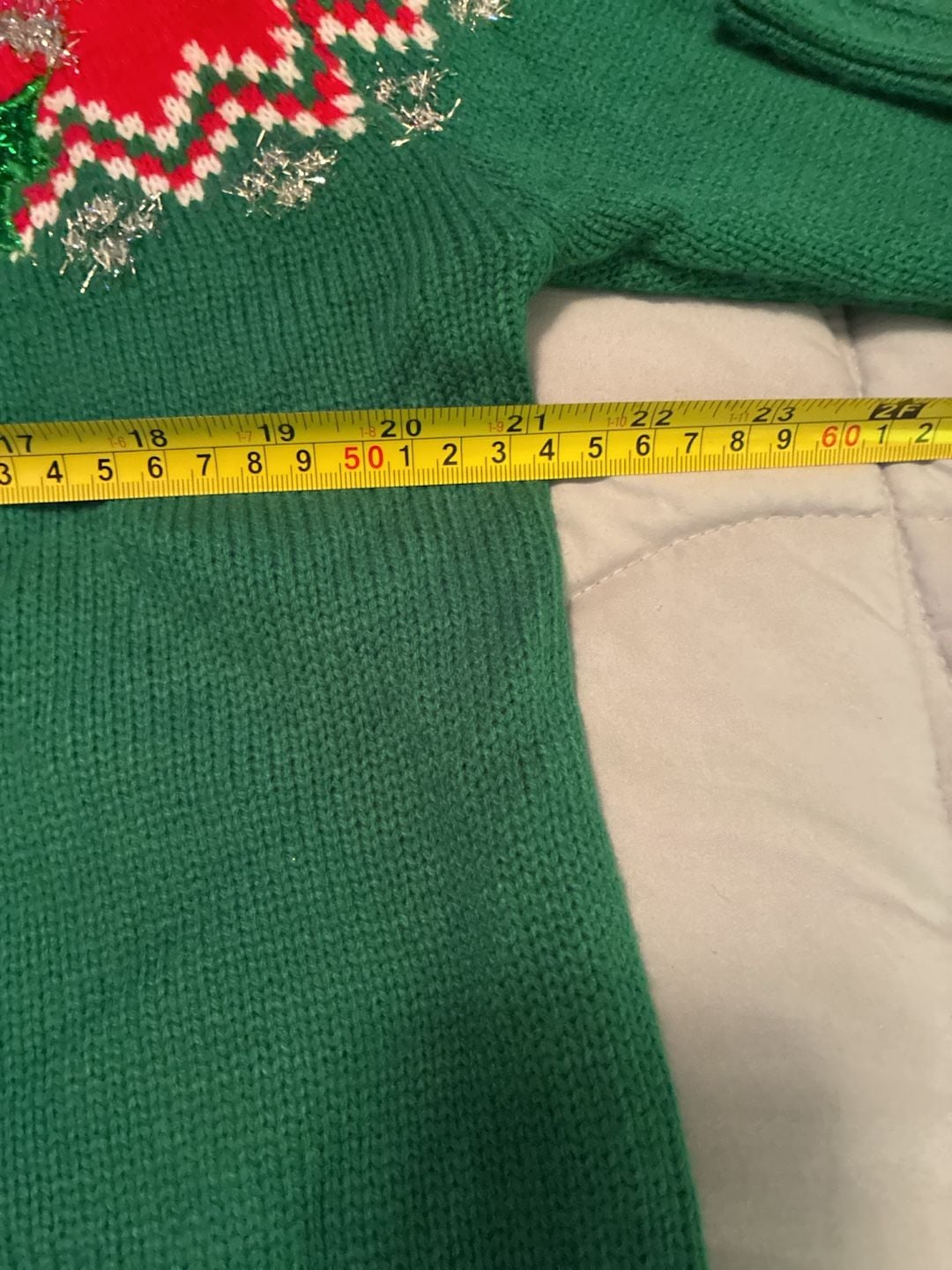 Holiday Time Ugly Christmas Sweater Size Xl Dogs In Truck A813 7