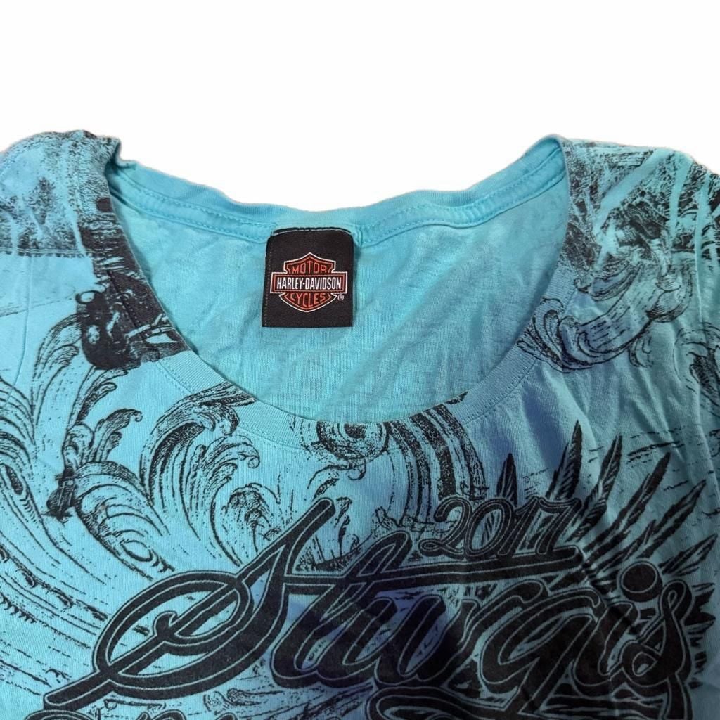 Harley-Davidson Sturgis Black Hills Rally Graphic T-Shirt Blue 4