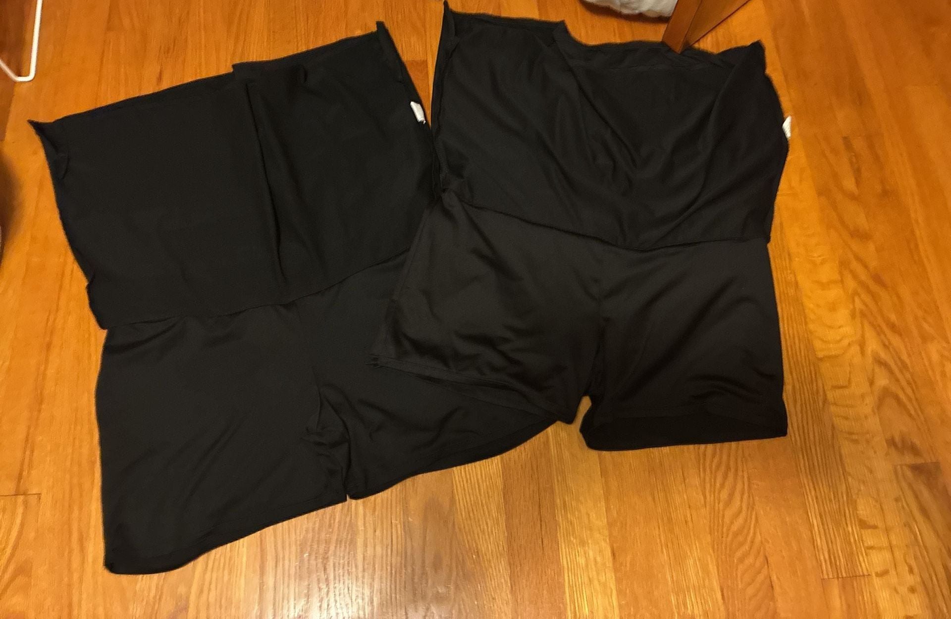 2-Tranquility Skort Size Large Black Athletic Activewear (bundle) 2