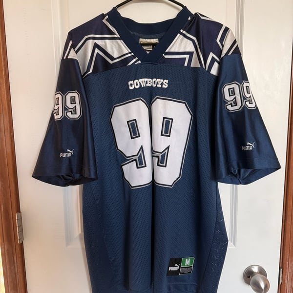 Puma Dallas Cowboys Jersey Size M Blue 99