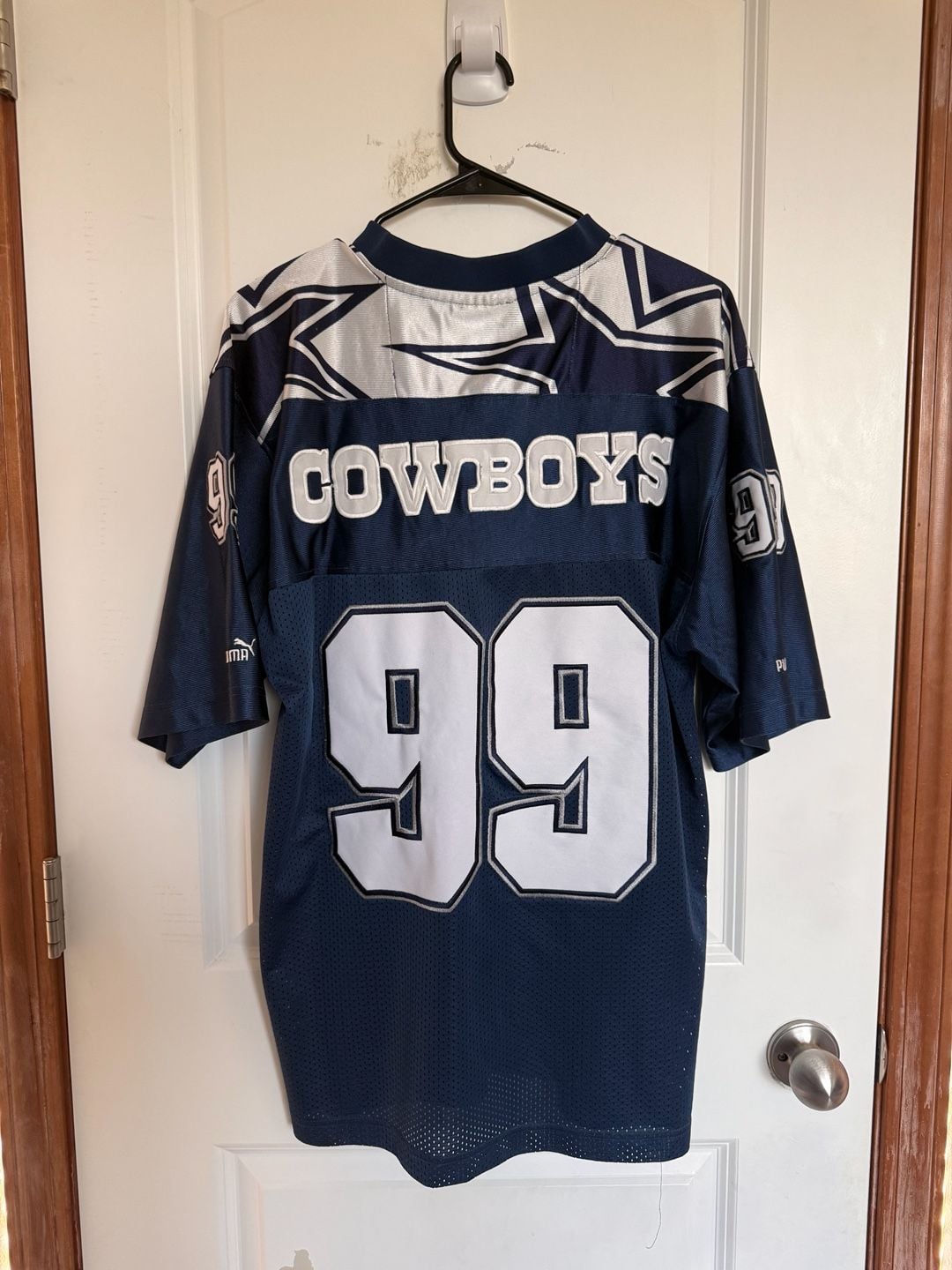 Puma Dallas Cowboys Jersey Size M Blue 99 3