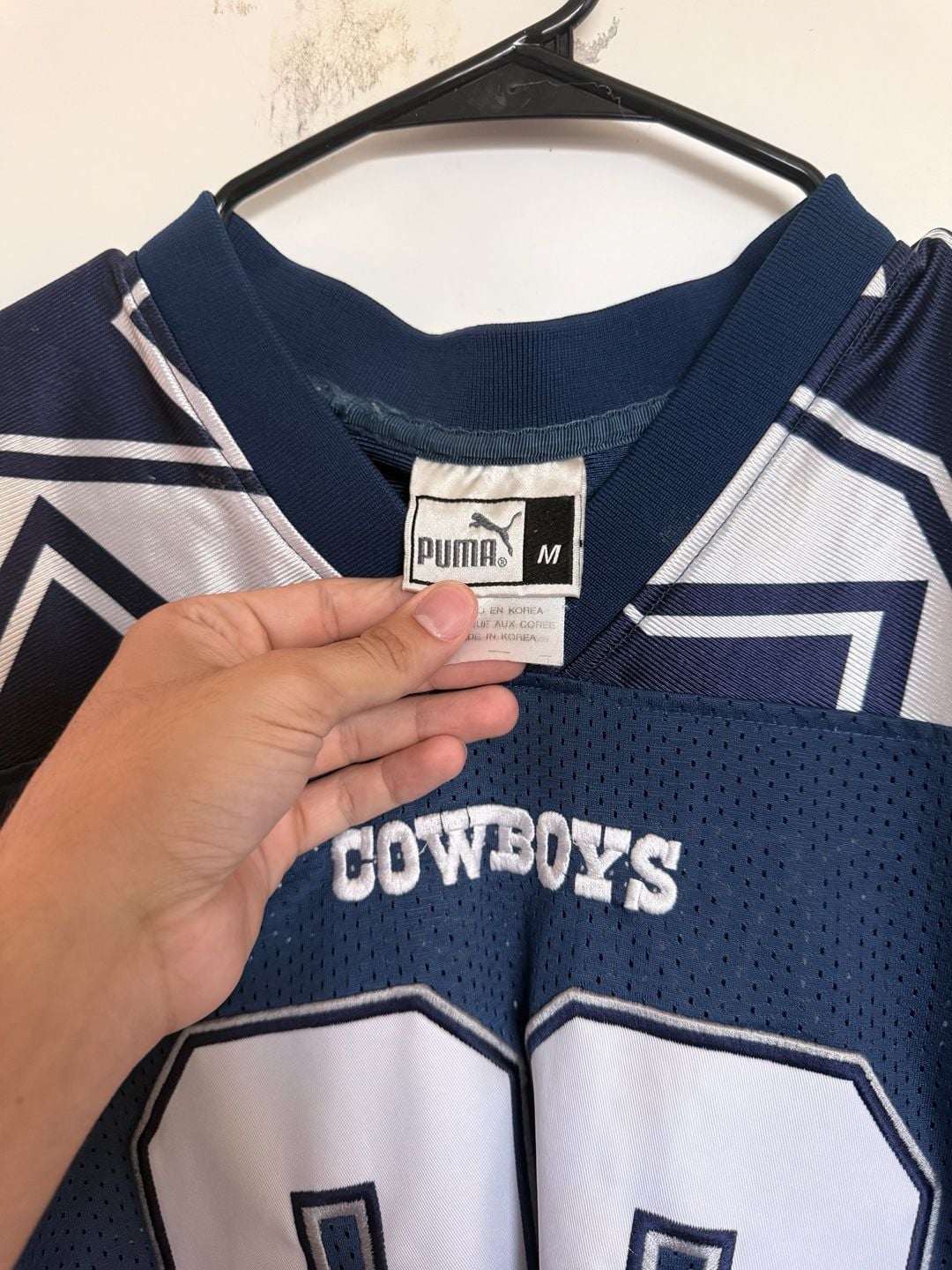 Puma Dallas Cowboys Jersey Size M Blue 99 4