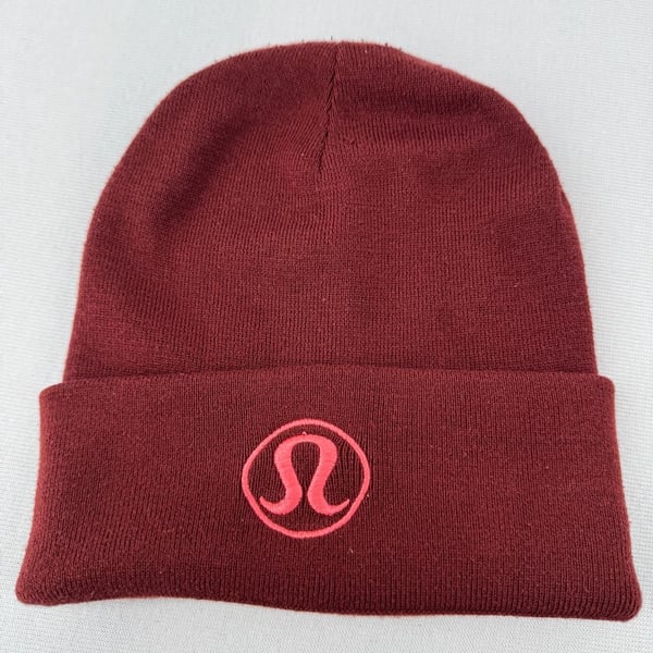 Lululemon Warm Revelation Beanie Burgundy Red