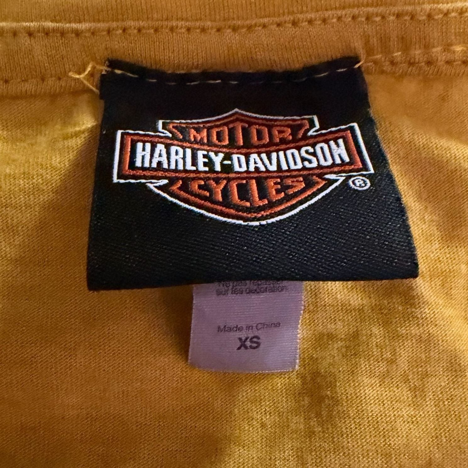 Harley-Davidson Rolling Stones Jet Eagle T-Shirt Size XS 5
