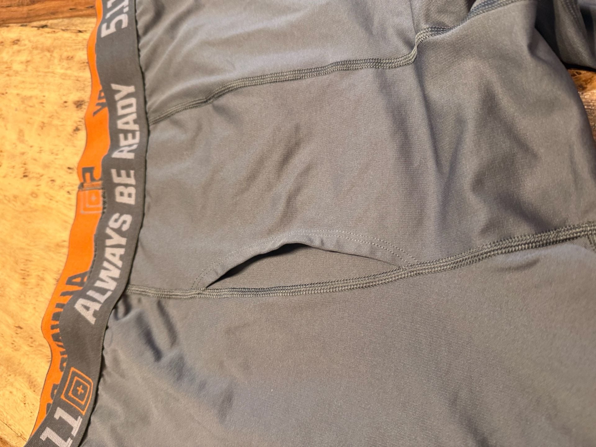 5.11 Tactical Series Base Layer Pants 3X-Large Gray Performance Tights 4